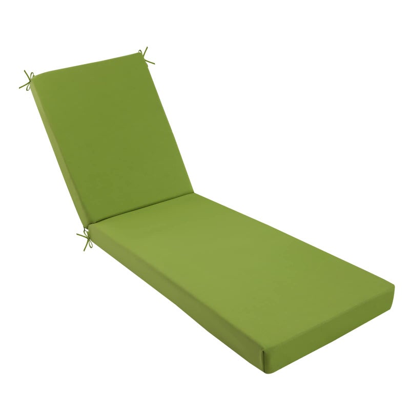 ideehome Chaise Lounge Cushions Outdoor Lounge Chair Cushions for Patio Furniture Weather and Stain Resistant for Lawn Pool