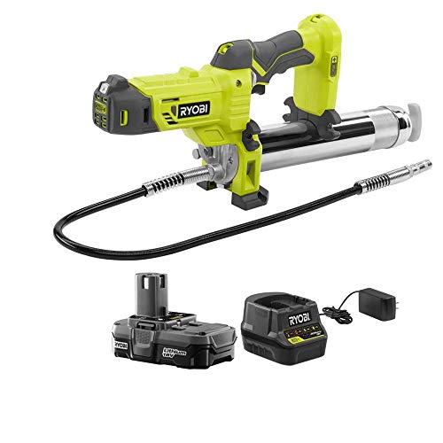 Ryobi P3410KN 18-Volt ONE+ Lithium-Ion Cordless Grease Gun Kit with 1.3 Ah Battery and Charger - Image 1