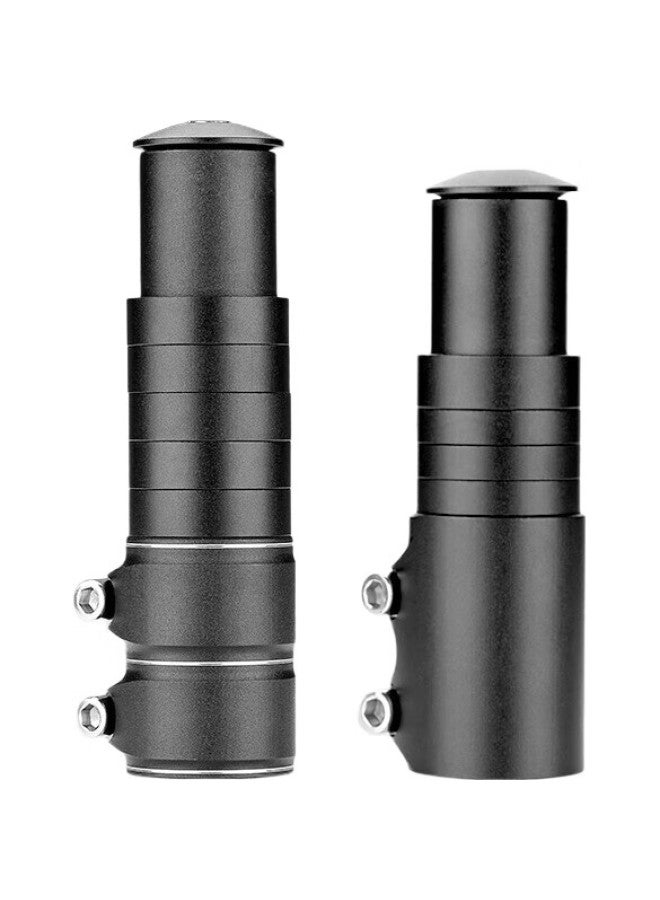 Move Iron Bicycle Aluminum Alloy Handlebar Riser, Mountain Bike Handlebar Heightener, Front Fork Stem Riser, Head Tube Extender, 10Cm - Image 2