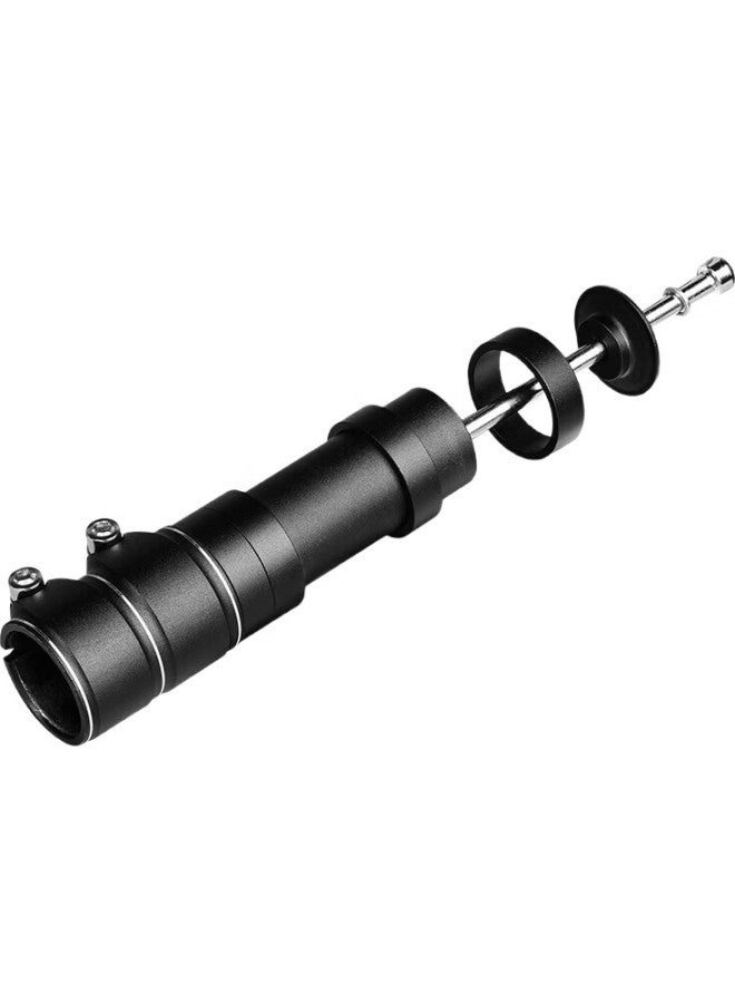 Move Iron Bicycle Aluminum Alloy Handlebar Riser, Mountain Bike Handlebar Heightener, Front Fork Stem Riser, Head Tube Extender, 10Cm - Image 1