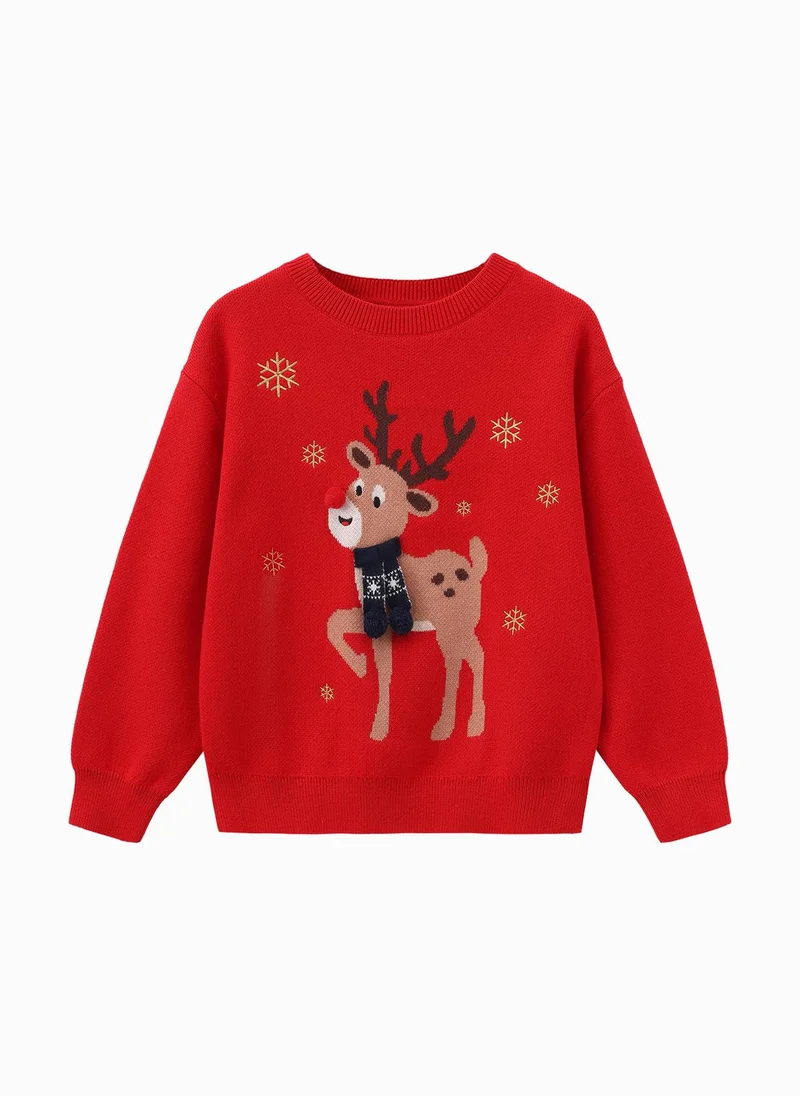 Balabala Kids Unisex Round neck sweater