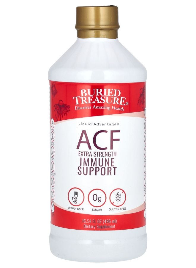 Buried Treasure Liquid Advantage ACF Extra Strength Immune Support 16.54 fl oz (496 ml) - Image 1