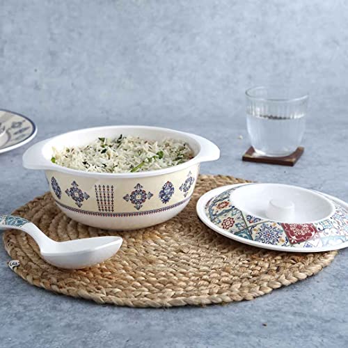 Wonderchef Venice Dinner Set - Blue, Set of 31 (Melamine) - Image 5