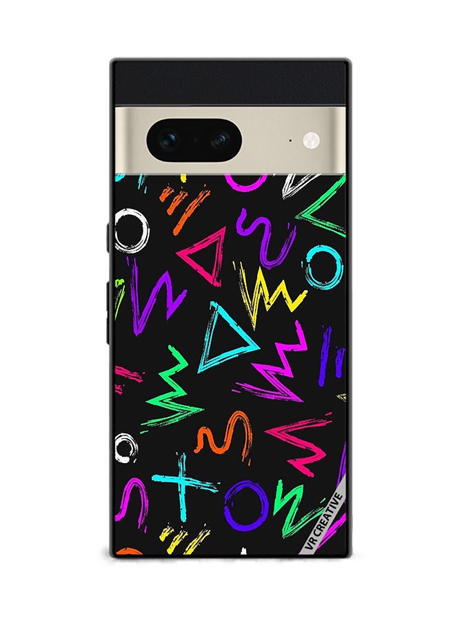 VR CREATIVE Protective Case Cover For Google Pixel 7 Design Multicolour - Image 1
