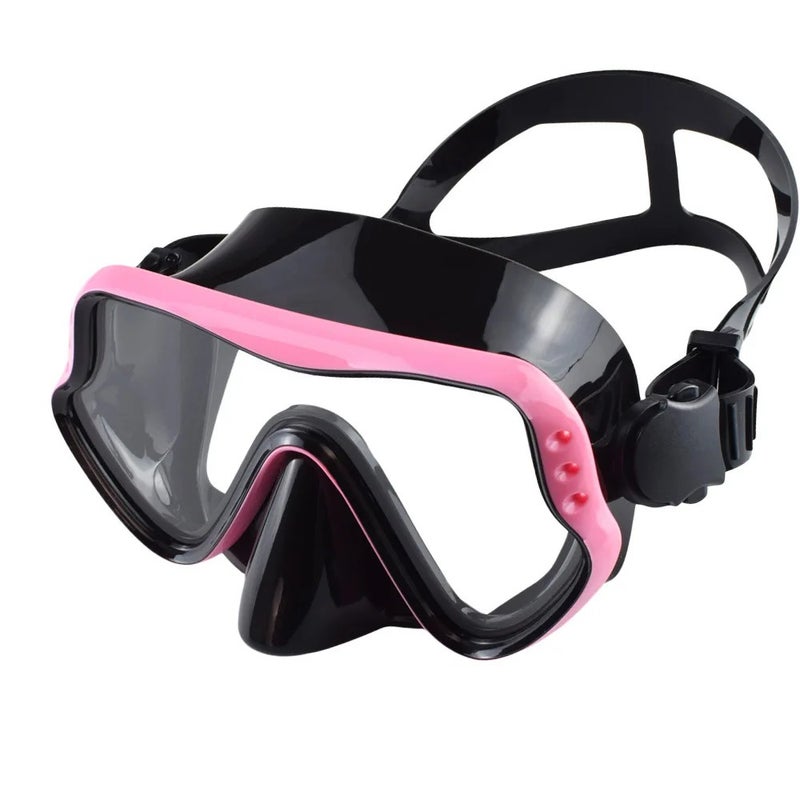 Bluejw 2026 New Design Anti-Fog Waterproof Single Lens Diving Goggles with Liquid Silicone Low Volume Scuba Diving Masks - Image 3