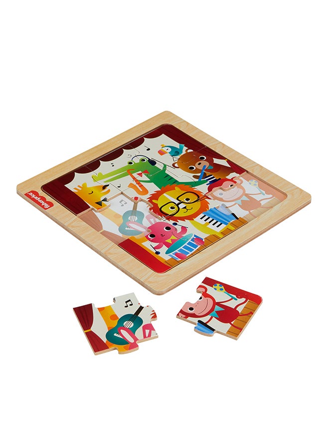 Fisher-Price Wooden Jigsaw Puzzle Collection Of 9-Piece Wooden Sets For Preschool Kids Ages 2+ Years, Each Sold Separately - Assorted - Image 5