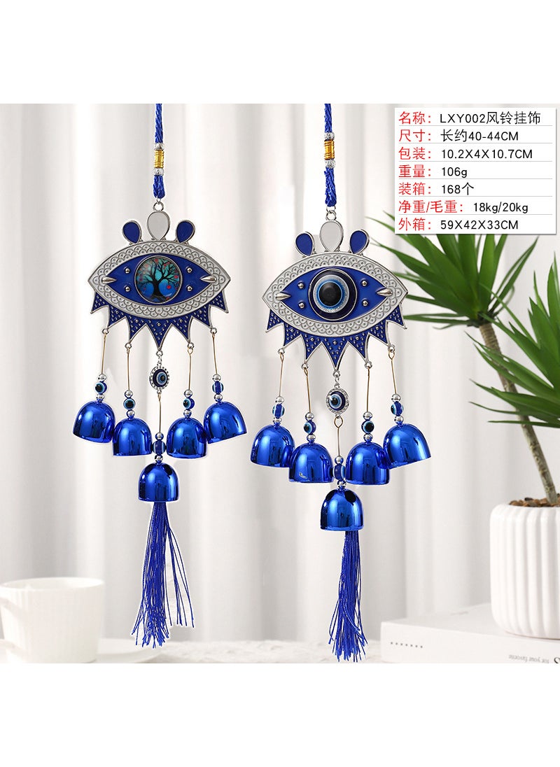 Generic Colorful Box Windmill Wood House Wind Chimes Decor Gift Lyx-002 blue wind chime g 