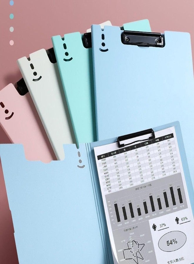 Hidak Flip Writing Pad top Open Clipboard with Cover Organizer for Nurse Doctor Medical Professionals Teachers Students Sales Coach Business School Office Clinic (2) - Image 2