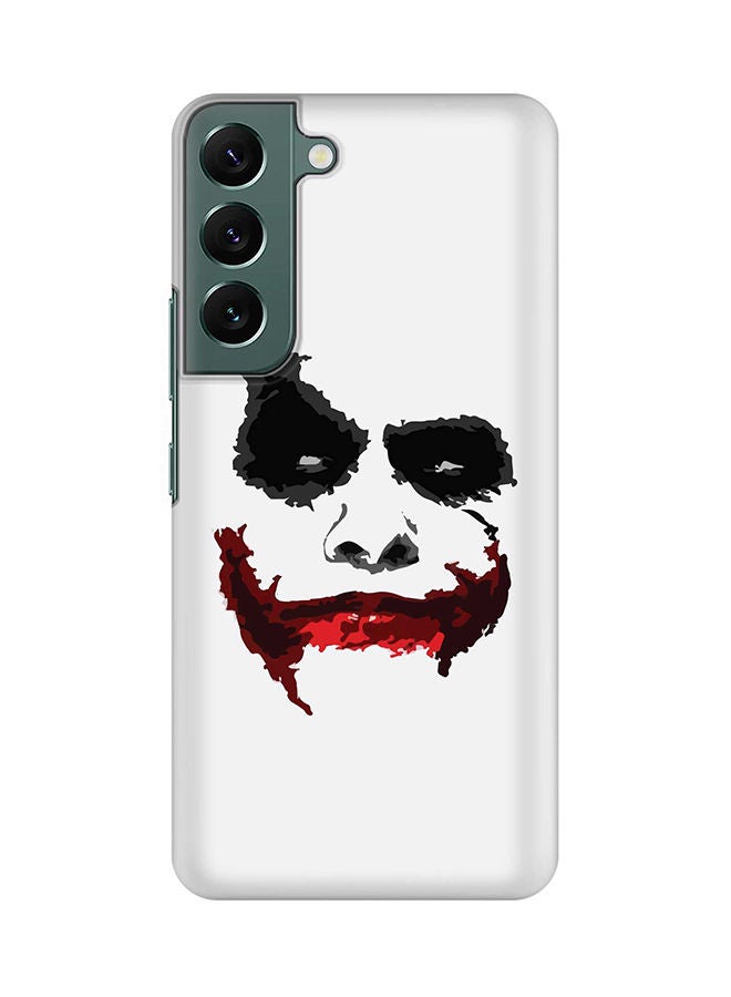 Stylizedd Case for Samsung Galaxy S22+ 5G Slim Snap Classic Series Shield Matte Finish Print - Joker Grin - Image 1