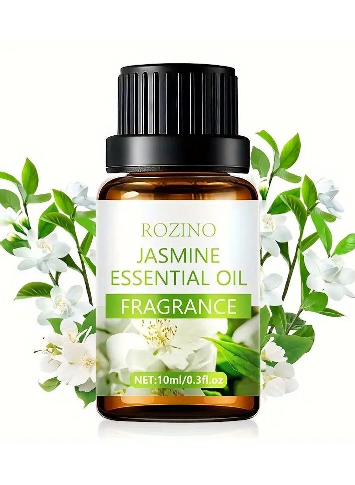 Rozino 10ml Jasmine Fragrance Oil - Essential Oil For Diffuser, Humidifier, Candle Making, Soap Scents And Bath, Perfume Oil - Image 5