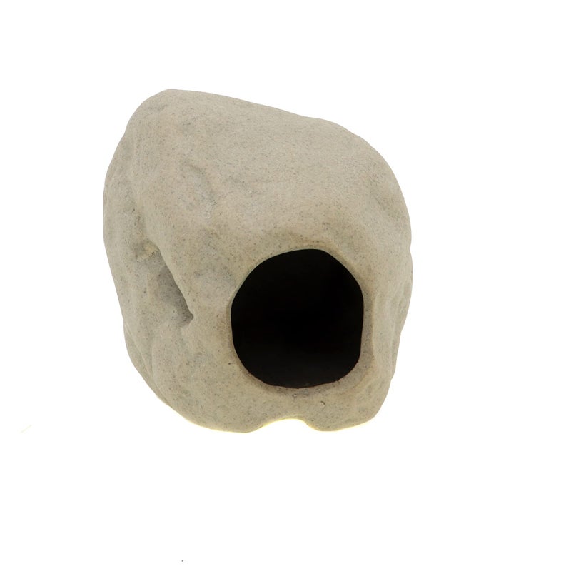 AFACYGN Aquatic Plant Pot,Ceramic Aquatic Decor Plant Cup Holder for Fish Tank Aquarium Aquascape Decoration (M 2pcs) - Image 4