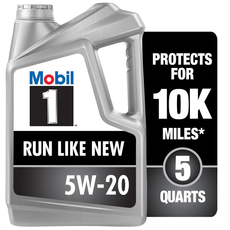Mobil 1 Advanced Full Synthetic Motor Oil 5W-20, 5 Quart - Image 1