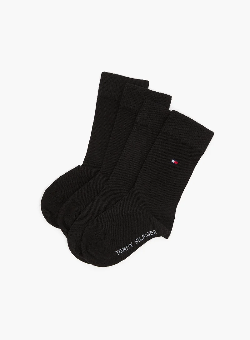 TOMMY HILFIGER 2 Pack Of Kids Crew Socks
