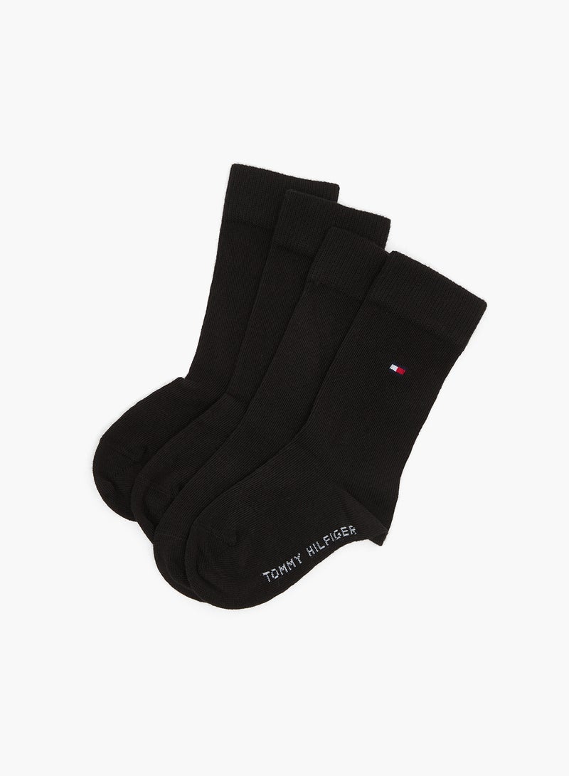 TOMMY HILFIGER 2 Pack Of Kids Crew Socks - Image 1