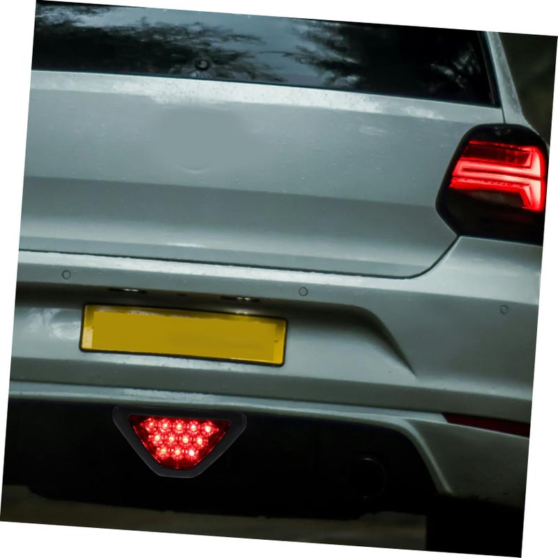 مصباح فرامل ذيل السيارة العالمي باللون الأحمر LED سهل التركيب مع رؤية محسنة - Image 4