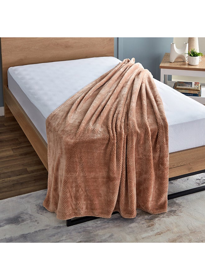 Home Box Lux Popcorn Twin Flannel Blanket 220 x 150 cm  - Image 4