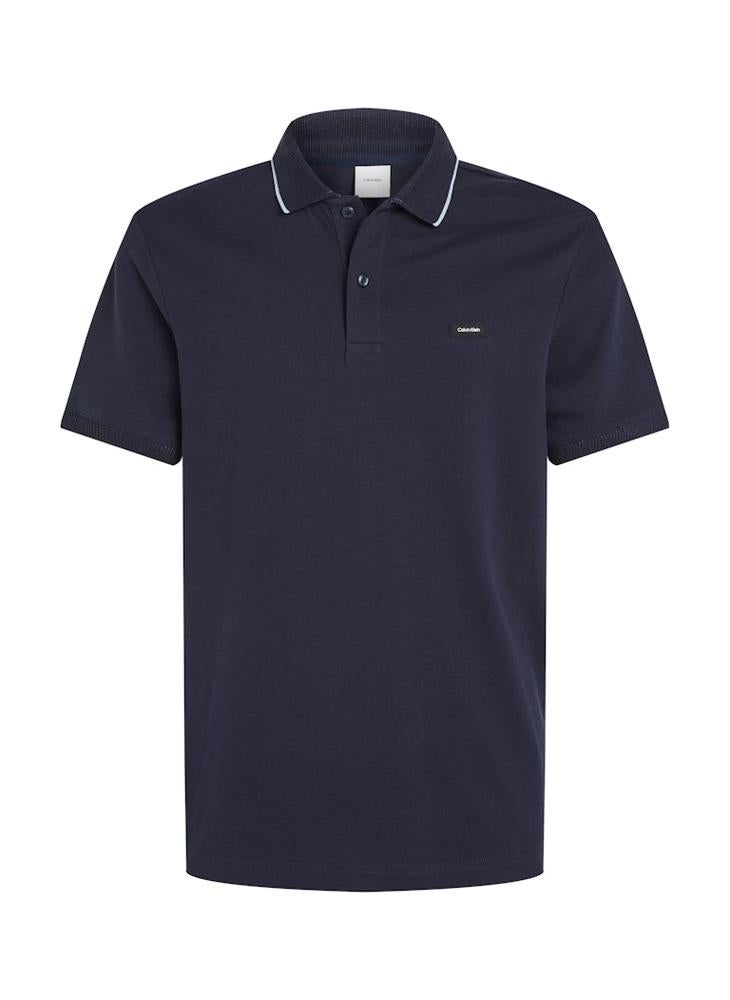 CALVIN KLEIN Stretch Pique Short Sleeve Polo - Image 5