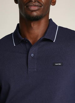 CALVIN KLEIN Stretch Pique Short Sleeve Polo  - Image 3