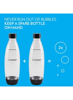 Slim Black Carbonating Bottles Twin Pack, 1 L - pzsku/ZCD07BAA7E168B7C7B837Z/45/_/1731415277/7d516830-2211-4116-aab6-5725ec096dc1