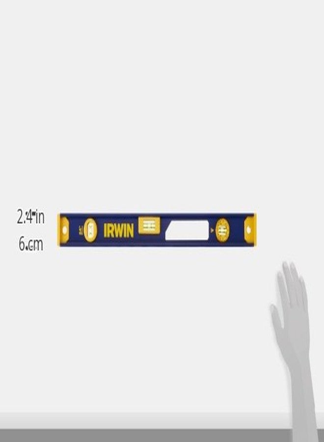 IRWIN Level, Magnetic, I-beam, 24-Inch (1801091), Blue - Image 3