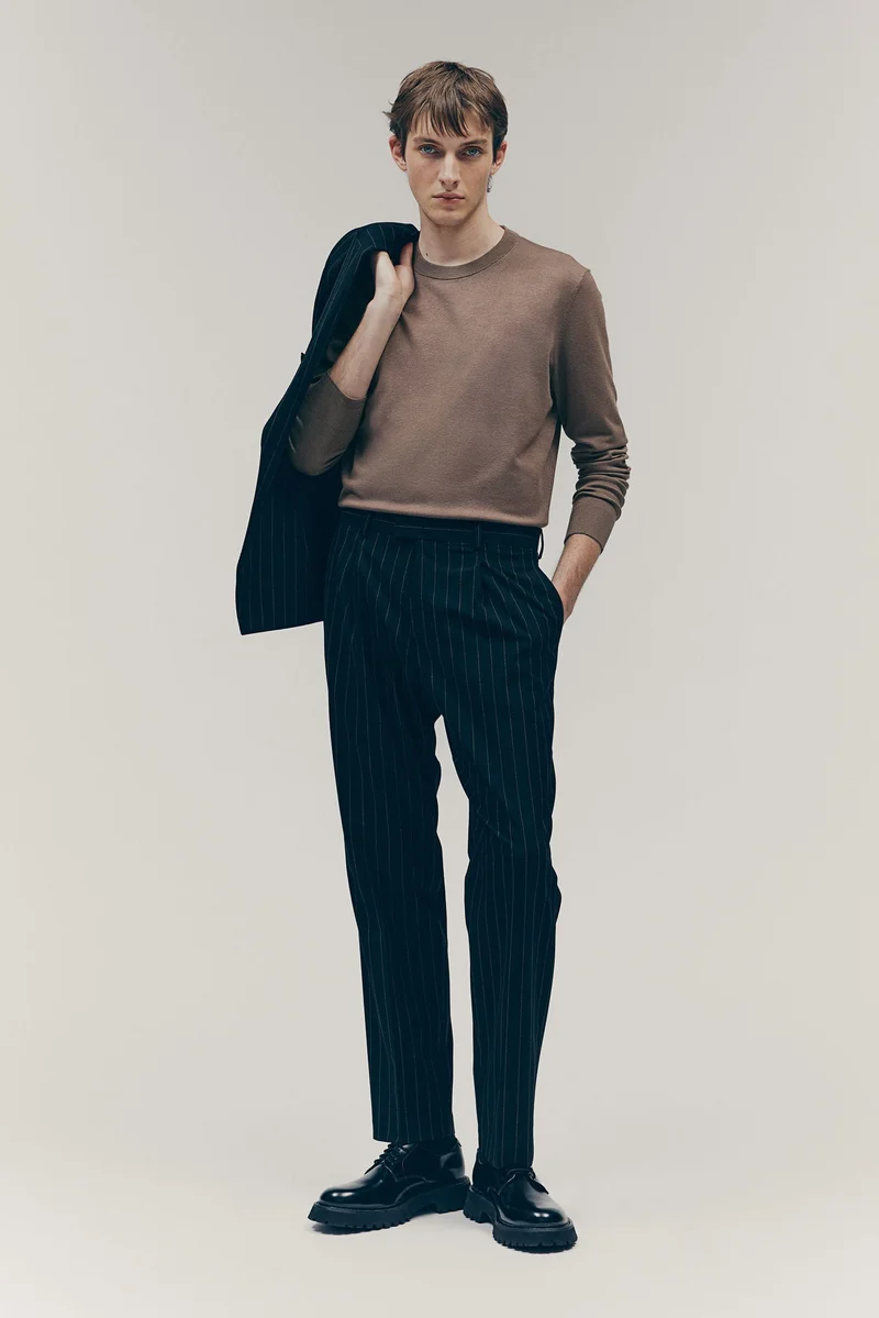 H&M Slim Fit Fine-knit jumper