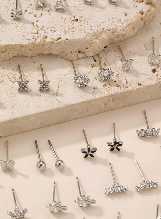 Take Two Set of 20 - Geometry Stud Earrings