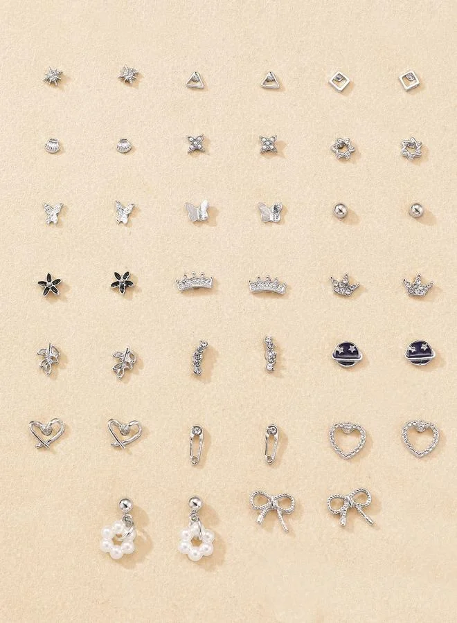 Take Two Set of 20 - Geometry Stud Earrings