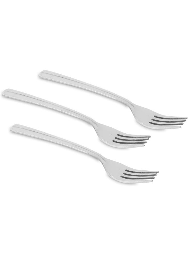 RAJ شوكة شاي من الفولاذ المقاوم للصدأ 3 قطع - فيكتوريا - Image 3