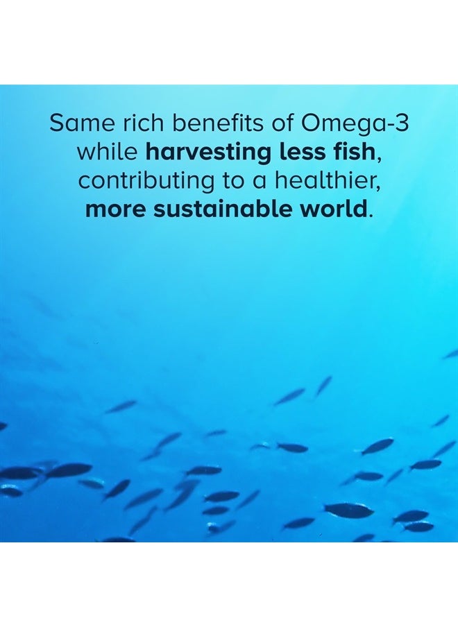 Qunol - Advanced Omega 3 Krill and Fish Oil Complex, 10x Better Bioavailability, One Pill Dose, 250mg EPA & DHA, Supports Brain, Eye, Heart and Joint Health, 90 Count (Pack of 1) - Image 1