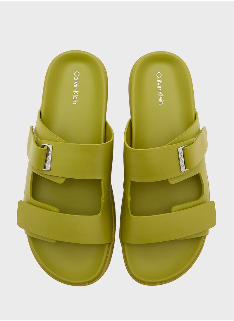 CALVIN KLEIN - ADJUSTABLE SLIDES - Image 1