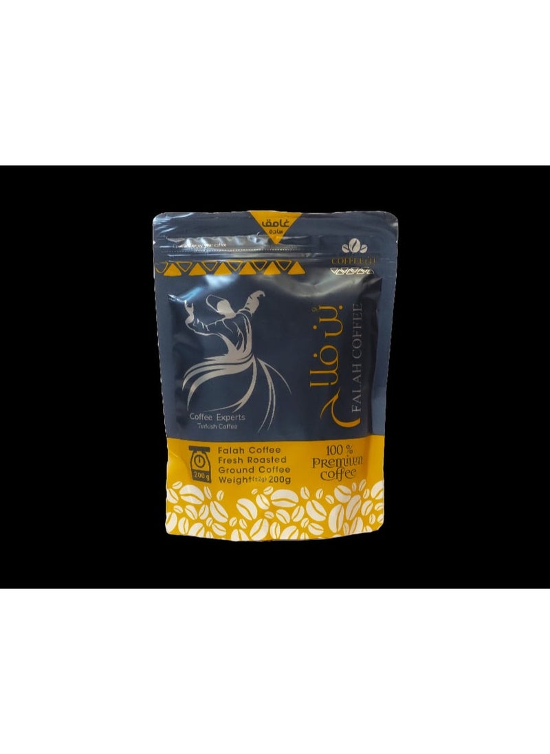 Falah Coffee dark plain - 200 Gm 