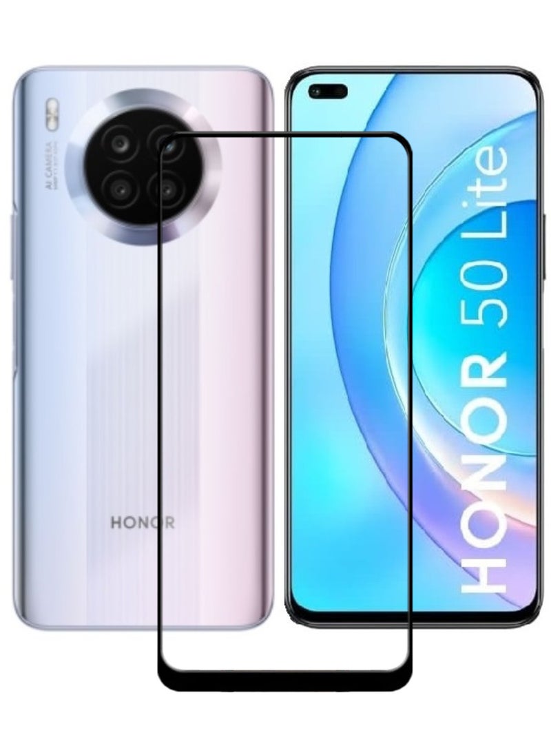 ACLIX Antistatic ESD Dustproof Premium Quality High Definition Tempered Glass Screen Protector Designed For Honor 50 Lite - Image 1