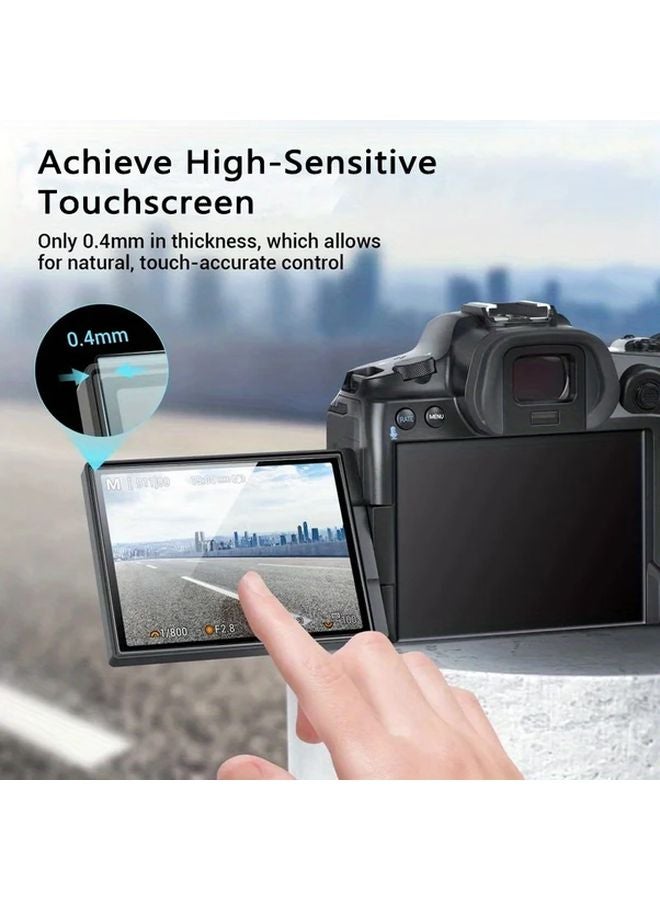 2 Pack Camera Protectors for Canon 60D 600D 550D LCD Screen Protector - Image 5