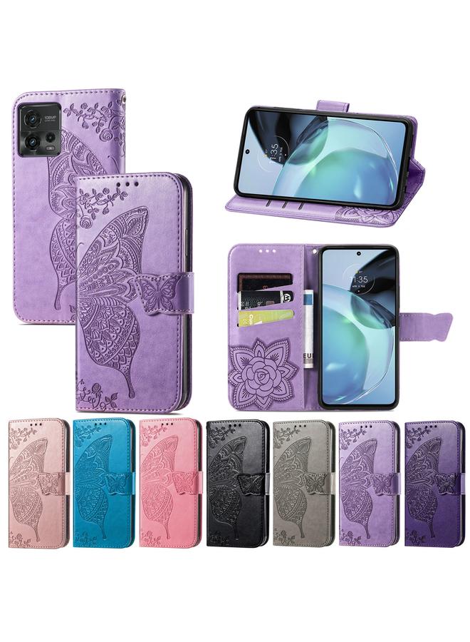 Zaboon Case For Huawei nova Y90 Butterfly Love Flower Embossed Horizontal Flip Leather Case with Bracket / Card Slot / Wallet / Lanyard - Image 5
