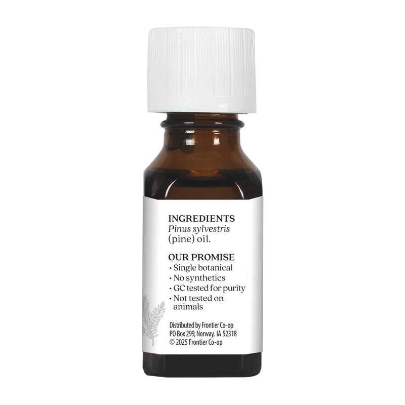 Aura Cacia Pure Pine Essential Oil, Pinus sylvestris, 0.5 Fl Oz - Image 2