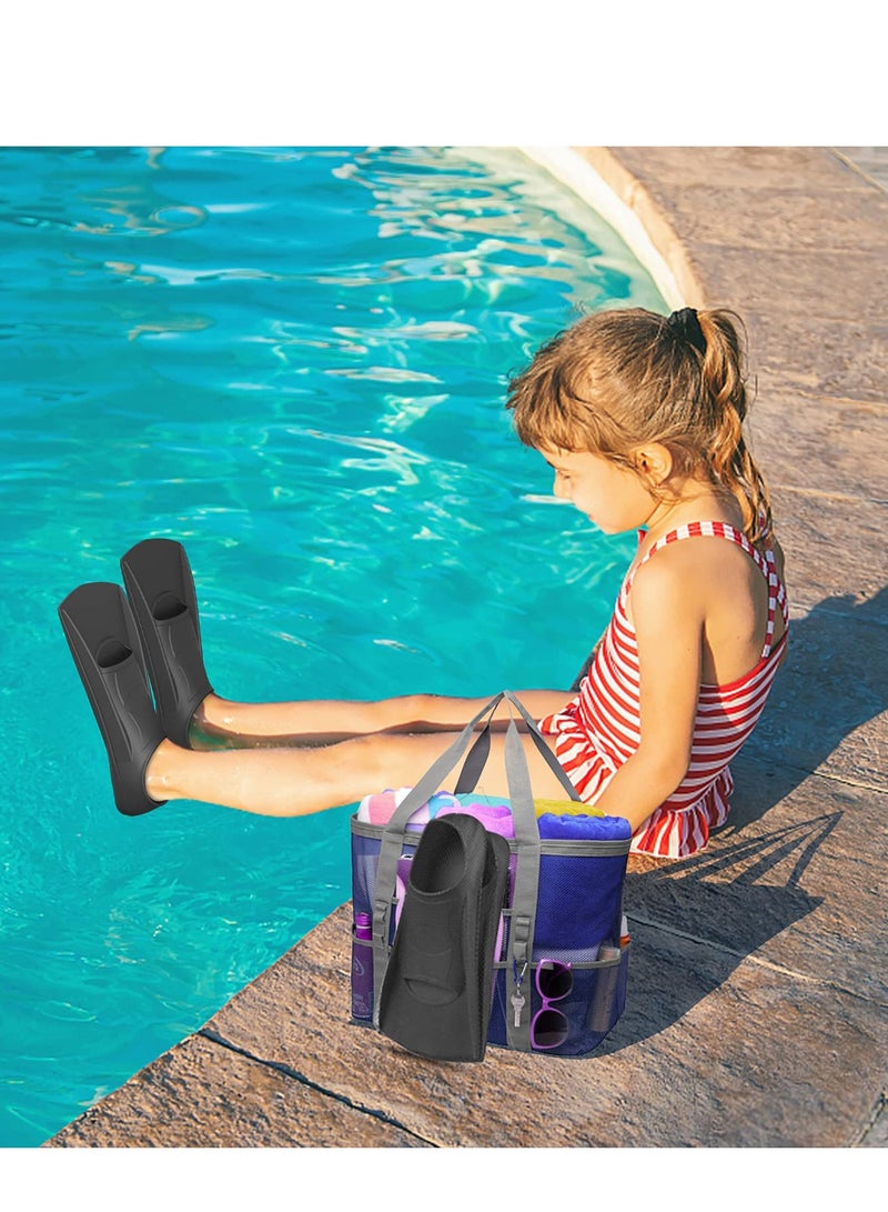 Excefore Swim Fins Kids,Youth Flippers for Swimming,Training and Snorkeling Beginners, Size Suitable for Children, Girls, Boys - Image 4