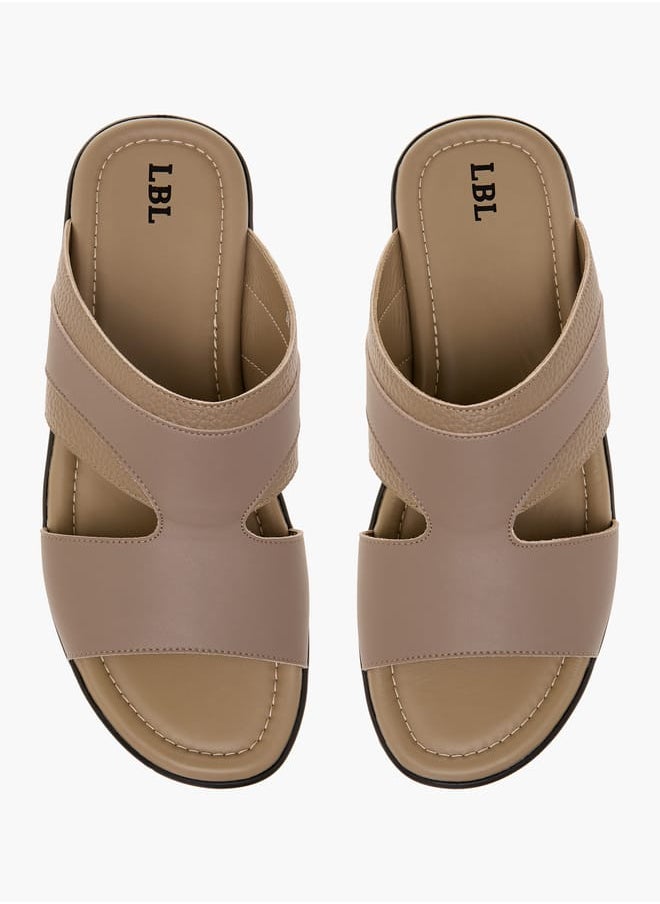 LBL by Shoexpress Men Colourblock Slip-On Arabic Sandals  - Image 1