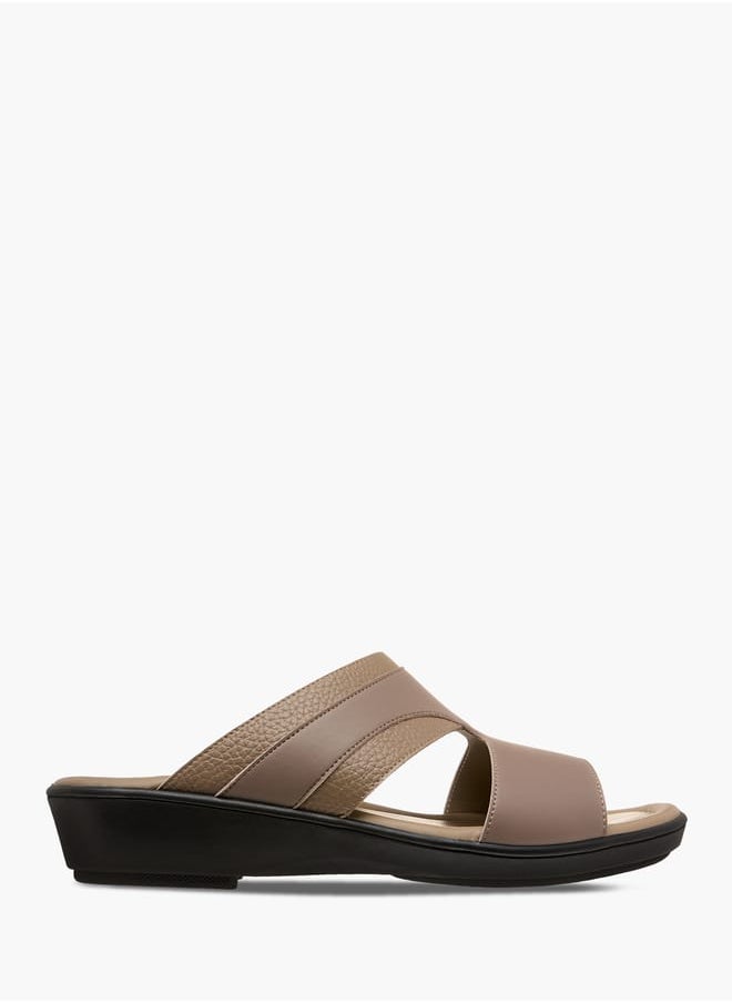 LBL by Shoexpress Men Colourblock Slip-On Arabic Sandals  - Image 2