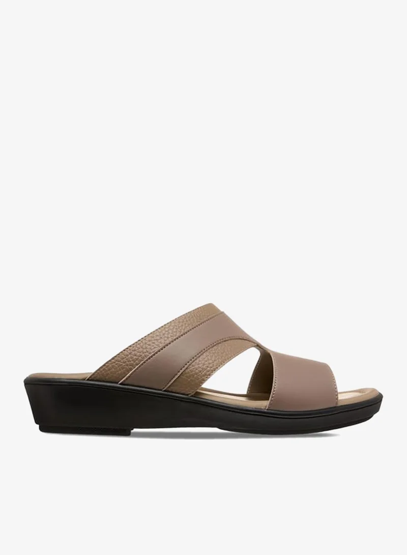 LBL By Shoexpress Men Colourblock Slip-On Arabic Sandals