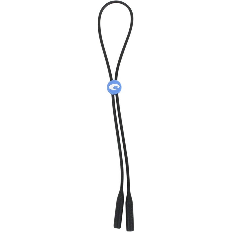Costa Del Mar Costa Bowline Silicone Retainer, Black/Blue, 19in  - Image 1