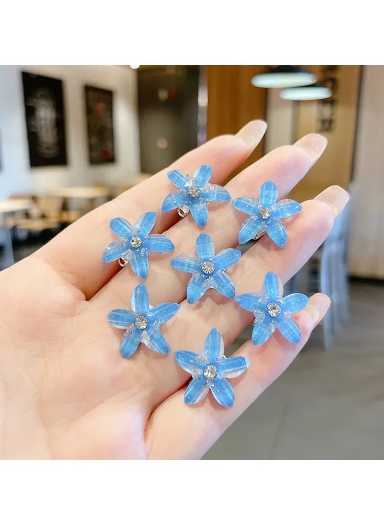 Goolsky 10pcs Girls Creative Cute Sweet Flower Shaped Hair Clips Princess Decorative Hair Accessories, Ideal choice for Gifts - Image 2