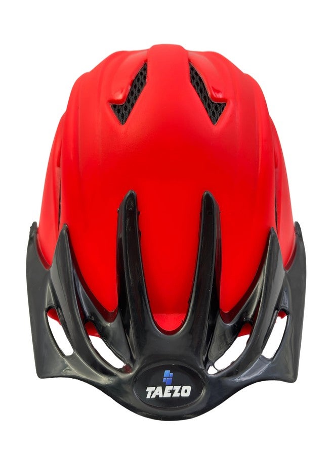 Taezo Multi-Sport Kids Helmet - 55cm Medium Size for Boys & Girls (Age 6-13 Years) - Ideal for Bicycle, Skating & Scootering - Adjustable Safety Gear - Image 1