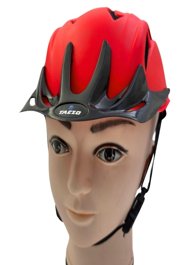 Taezo Multi-Sport Kids Helmet - 55cm Medium Size for Boys & Girls (Age 6-13 Years) - Ideal for Bicycle, Skating & Scootering - Adjustable Safety Gear - Image 5
