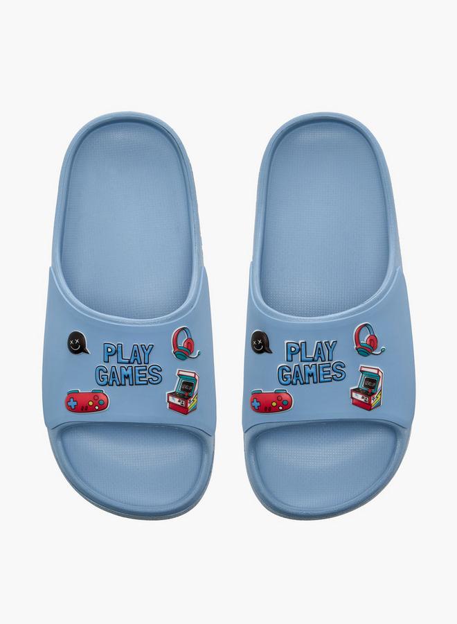 Aqua Boys Game Embossed Slides - Image 1