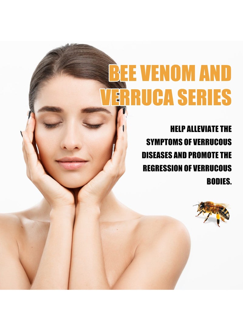 ximonth 3-pack Bee Venom Wart Removal Cream, Improves Pimples, Moles and Repairs Skin 30ml*3 - Image 5