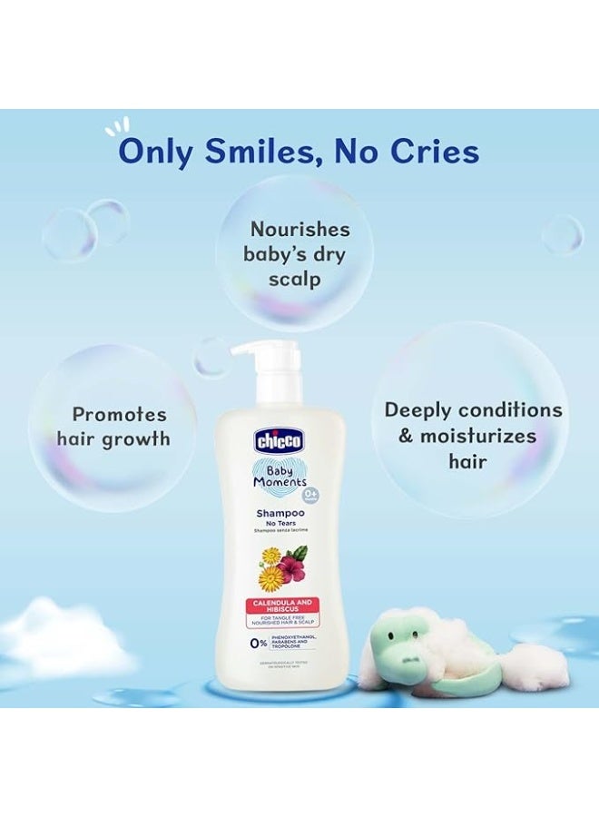 شيكو شامبو شيكو بيبي مومنتس لوقت استحمام خالٍ من الدموع، تركيبة متطورة جديدة بمكونات طبيعية، مناسب لشعر الطفل الناعم الخالي من التشابك، خالٍ من الفينوكسي إيثانول والبارابين (200 مل) - Image 4