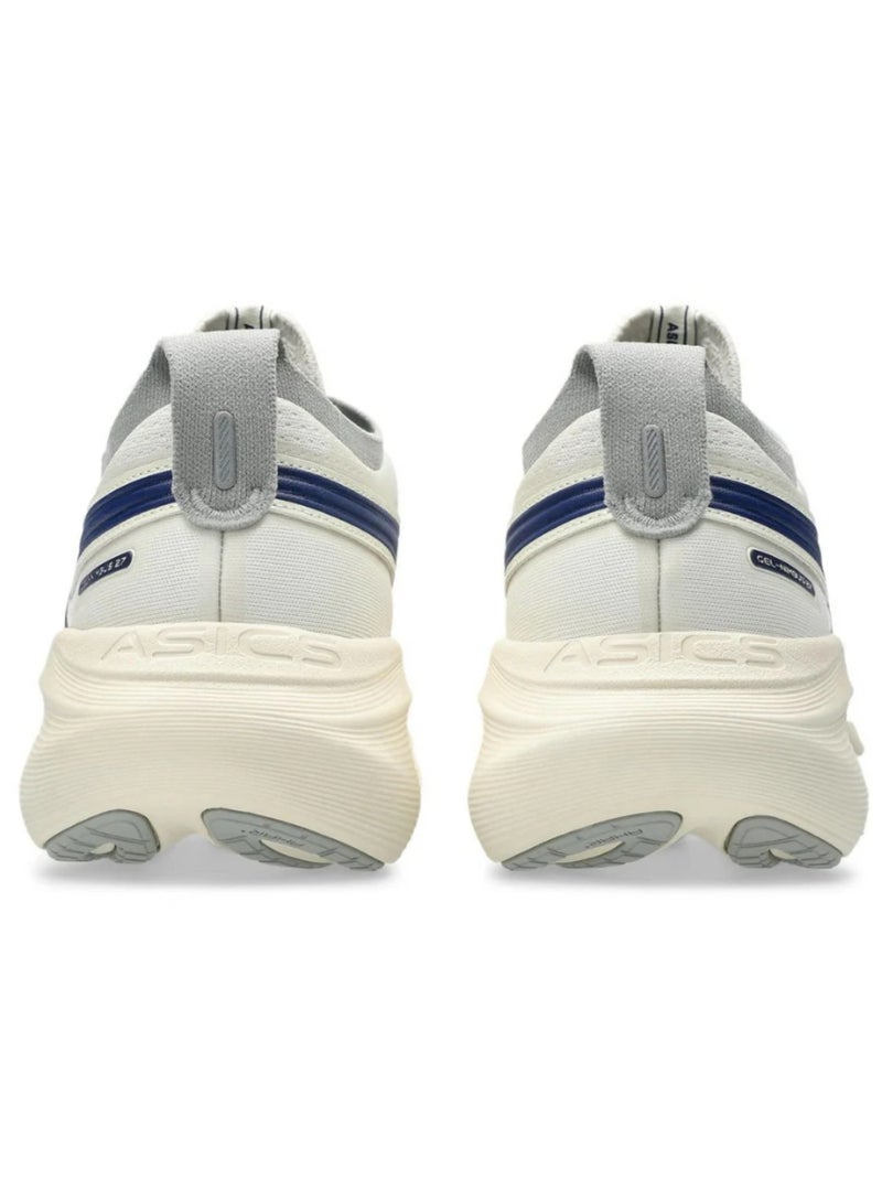 asics ASICS Gel-Nimbus 27 – Birch & Indigo Blue Running Shoes with Ultra-Soft Cushioning - Image 5