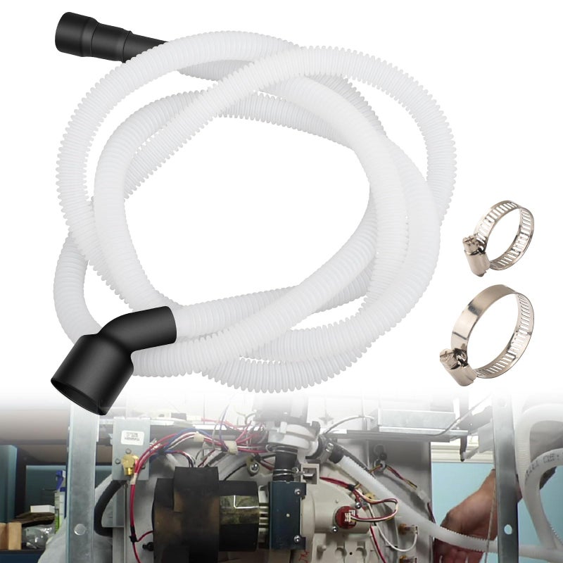 807117001 Dishwasher Drain Hose Compatible with Frigidaire Electrolux Dishwashers Replaces AP5806794 PS9494138