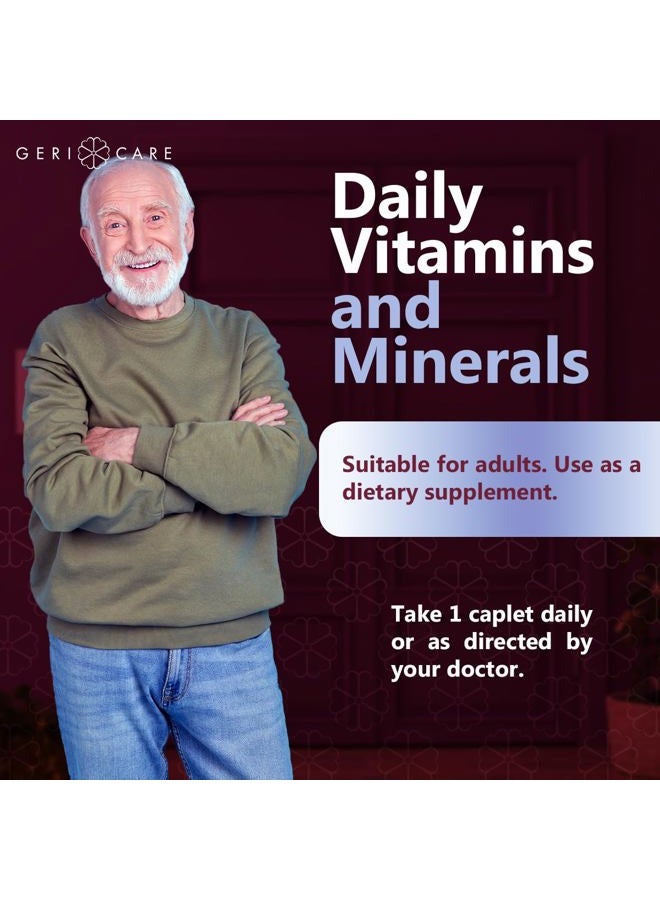 GeriCare 100 Caplets Thera Tabs M High Potency Multivitamin with Minerals Nutritional Supplement - Image 5