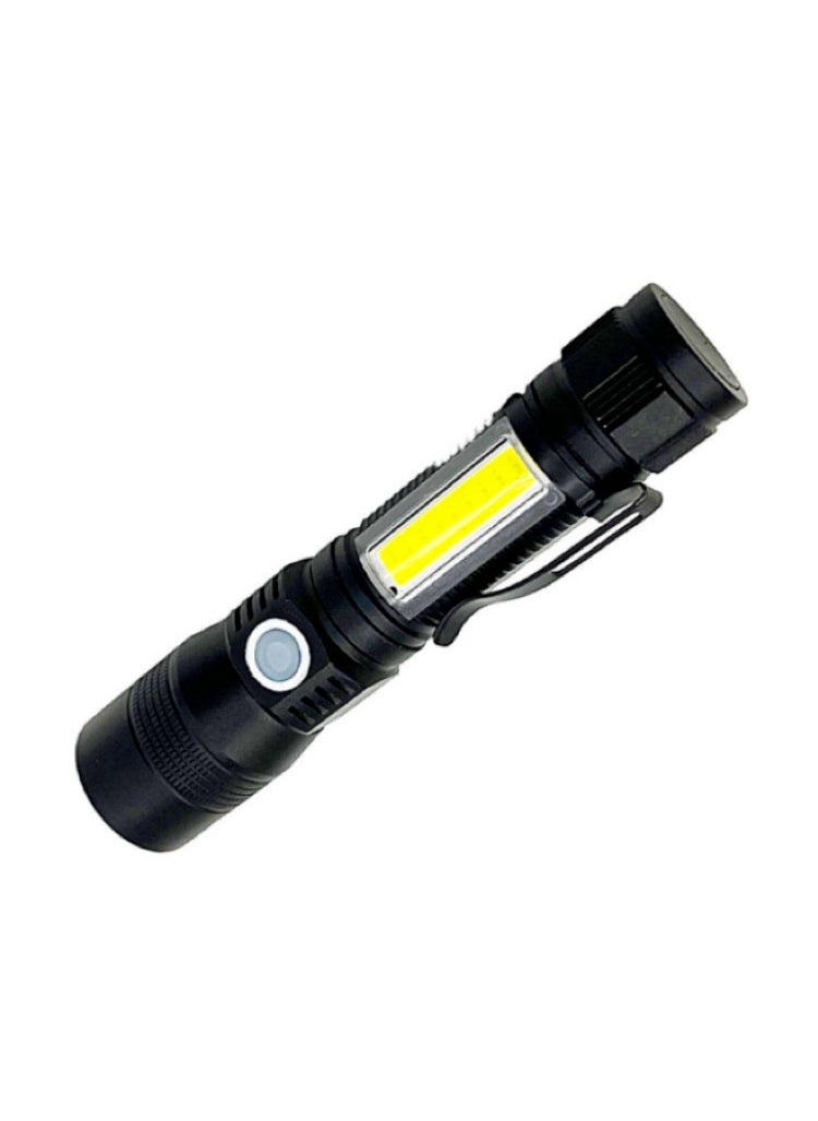 Generic Advanced USB Rechargeable Fluorescent Detection Flashlight - Red, White, and Purple Light, COB LED, Adjustable Focus, Multi-Function, Overcharge Protection  - Image 1